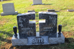 Bahama blue cross cutout