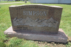 mountain rose upright