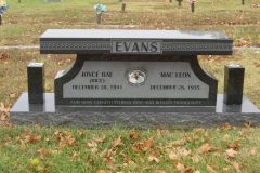 American black Monu-bench.