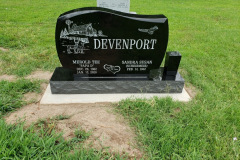 Jet black French curve