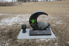 Special shape jet black.