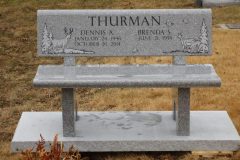 Grey Bench