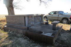 Dakota mahogany mausoleum