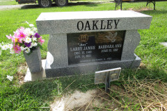 Souther grey cremation bench