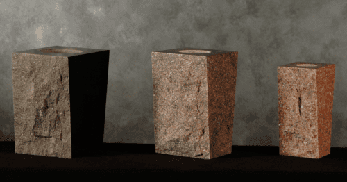 Granite - Square Tapered - Rock Pitched Sides