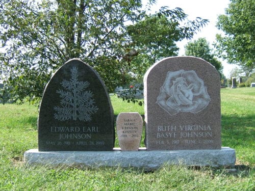 Special Shape Upright grave marker